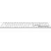 Клавиатура A4Tech Fstyler FX50 White (стандартная для ПК/для компьютеров Apple, ножничная, пластик, интерфейс подключения - USB, влагозащита, цвет белый)