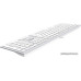 Клавиатура A4Tech Fstyler FX50 White (стандартная для ПК/для компьютеров Apple, ножничная, пластик, интерфейс подключения - USB, влагозащита, цвет белый)