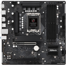 MB ASRock B760M PG LIGHTNING Soc-1700 (B760) 2xPCI-Ex16 3xM.2+M.2(WI-FI) 2.5GbE LAN RAID 0/1/5/10 4xDDR5 7200MHz+ HDMI+DP mATX RTL