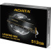 SSD M.2 2280 M PCI Express 4.0 x4 ADATA Legend 900 512Gb (SLEG-900-512GCS) 6200/2300 MBps TLC RTL