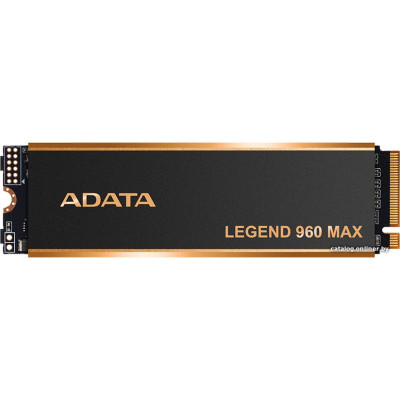 SSD M.2 2280 M PCI Express 4.0 x4 ADATA Legend 960 Max 1TB (ALEG-960M-1TCS) 7400/6000 MBps TLC RTL