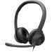 Наушники с микрофоном Logitech H390 Gray (981-000803) (наушники с микрофоном, накладные, 20-20000 Гц, кабель 2.4 м)