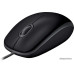 Мышь Logitech M110 Silent (910-005502) (полноразмерная мышь для ПК/для компьютеров Apple, проводная USB, сенсор оптический 1000 dpi, 3 кнопки, колесо с нажатием, цвет черный)