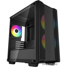 Корпус MicroATX Без БП Deepcool CC360 ARGB (R-CC360-BKAPM3-G-1) (Tempered Glass, 2xUSB 2.0, 1xUSB-A 3.2 5Гбит/с, 3x120mm