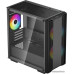 Корпус MicroATX Без БП Deepcool CC360 ARGB (R-CC360-BKAPM3-G-1) (Tempered Glass, 2xUSB 2.0, 1xUSB-A 3.2 5Гбит/с, 3x120mm ARGB Fan, HD Audio+Mic, 2x3.5
