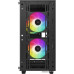Корпус MicroATX Без БП Deepcool CC360 ARGB (R-CC360-BKAPM3-G-1) (Tempered Glass, 2xUSB 2.0, 1xUSB-A 3.2 5Гбит/с, 3x120mm ARGB Fan, HD Audio+Mic, 2x3.5