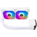 Система водяного охлаждения Thermalright Frozen Notte 240 ARGB White (F-NOTTE-240-WH-ARGB) / (LGA115X/1200/1700/2011/2066/FM1/FM2/FM2+/AM2/AM2+/AM3/AM3+/AM4/AM5) / 240mm / 2x120mm ARGB / White