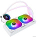 Система водяного охлаждения Thermalright Frozen Notte 240 ARGB White (F-NOTTE-240-WH-ARGB) / (LGA115X/1200/1700/2011/2066/FM1/FM2/FM2+/AM2/AM2+/AM3/AM3+/AM4/AM5) / 240mm / 2x120mm ARGB / White
