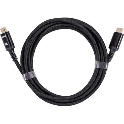 Кабель HDMI - HDMI iOpen (ACG859B-3.0) v2.1 8K@60Hz 3м