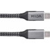 Кабель USB-C male - USB-C male VCOM (CU420M-1M) USB3.2 20Gbs 100WT 4KX60Hz 1м