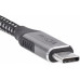 Кабель USB-C male - USB-C male VCOM (CU420M-1M) USB3.2 20Gbs 100WT 4KX60Hz 1м