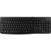 Клавиатура Logitech K120 Black (920-002583) USB (EN/RU, офисная для ПК, интерфейс подключения - USB, цвет черный)