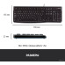 Клавиатура Logitech K120 Black (920-002583) USB (EN/RU, офисная для ПК, интерфейс подключения - USB, цвет черный)