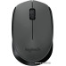 Мышь беспроводная Logitech M170 (910-004646) (ноутбучная мышь для ПК, радио, сенсор оптический, 3 кнопки, колесо с нажатием, цвет черный/серый)