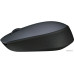 Мышь беспроводная Logitech M170 (910-004646) (ноутбучная мышь для ПК, радио, сенсор оптический, 3 кнопки, колесо с нажатием, цвет черный/серый)