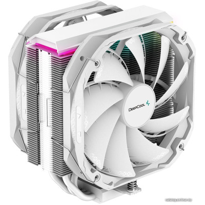 Кулер Deepcool AS500 PLUS WH (R-AS500-WHNLMP-G) (LGA2066/2011-v3/2011/1200/1151/1150/1155,AM4/AM3+/AM3/AM2+/AM2/FM2+/FM2