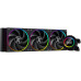 Система водяного охлаждения ID-Cooling SL360 / LGA2066/2011/1700/1200/1151/1150/1155/1156 AMD AM5/AM4 / 3*120mm FDB / 2100RPM±10% / LCD Display / Black