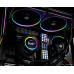 Система водяного охлаждения ID-Cooling SL240 / LGA2066/2011/1700/1200/1151/1150/1155/1156 AMD AM5/AM4 / 2*120mm FDB / Pump 2100RPM±10% / LCD Display / Black