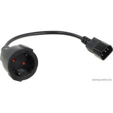 Кабель переходник UPS - розетка 3Gx0,75mm2 VCOM (CE002-CU0.75-0.15M) 0.15м