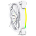 Вентилятор 120mm Montech AX120 PWM ARGB (MNT-AX120-W) / 4pin PWM + 5V ARGB /  120x120x25mm HDB / 800-1600rpm / White
