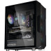 Корпус ATX Без БП Zalman i3 Neo (Tempered Glass, 1xUSB 2.0, 2xUSB-A 3.2 5Гбит/с, 4x120mm многоцветный FAN, HD Audio+Mic, VGA MAX 355mm, CPU MAX 160mm, пылевые фильтры) Black