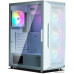 Корпус ATX Без БП Zalman i3 Neo (Tempered Glass, 1xUSB 2.0, 2xUSB-A 3.2 5Гбит/с, 4x120mm многоцветный FAN, HD Audio+Mic, VGA MAX 355mm, CPU MAX 160mm, пылевые фильтры) White
