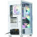 Корпус ATX Без БП Zalman i3 Neo (Tempered Glass, 1xUSB 2.0, 2xUSB-A 3.2 5Гбит/с, 4x120mm многоцветный FAN, HD Audio+Mic, VGA MAX 355mm, CPU MAX 160mm, пылевые фильтры) White