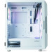 Корпус ATX Без БП Zalman i3 Neo (Tempered Glass, 1xUSB 2.0, 2xUSB-A 3.2 5Гбит/с, 4x120mm многоцветный FAN, HD Audio+Mic, VGA MAX 355mm, CPU MAX 160mm, пылевые фильтры) White