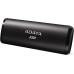Внешний накопитель SSD USB3.2 ADATA 512GB SE760 (ASE760-512GU32G2-CBK) 3DNand Черный