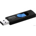 USB3.2 64Gb ADATA UV320 (AUV320-64G-RBKBL) USB 3.2 Type-A, пластик, выдвижной разъем, черный/синий