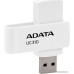 USB3.2 64Gb ADATA UC310 (UC310-64G-RWH) USB 3.2 Type-A, пластик, поворотный разъем, белый