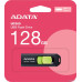 USB3.2 128Gb ADATA UC300 (ACHO-UC300-128G-RBK/GN) USB 3.2 Type-C, пластик, выдвижной механизм, черный/зеленый