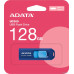 USB3.2 128Gb ADATA UC300 (ACHO-UC300-128G-RNB/BU) USB 3.2 Type-C, пластик, выдвижной механизм, синий/голубой