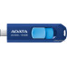 USB3.2 64Gb ADATA UC300 (ACHO-UC300-64G-RNB/BU) USB 3.2 Type-C, пластик, выдвижной механизм, синий/голубой USB3.2 64Gb ADATA UC300 (ACHO-UC300-64G-RNB/BU) USB 3.2 Type-C, пластик, выдвижной механизм, синий/голубой