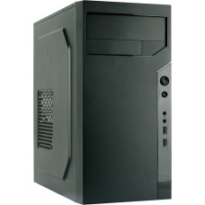 Корпус MicroATX Vicsone VP3X 500W (БП N-Tech Elite VXE 500B 80+ Bronze) (Стенка с перфорацией для вентиляции, 2xUSB3.0, 