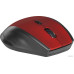 Мышь беспроводная Defender Accura MM-365 (красный) (52367) (ноутбучная мышь для ПК/для компьютеров Apple, радио, сенсор оптический 1600 dpi, 6 кнопок, колесо с нажатием, цвет черный)