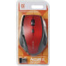 Мышь беспроводная Defender Accura MM-365 (красный) (52367) (ноутбучная мышь для ПК/для компьютеров Apple, радио, сенсор оптический 1600 dpi, 6 кнопок, колесо с нажатием, цвет черный)