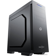 Корпус ATX Без БП GameMax Dark Silent (Глухая боковая стенка,1xUSB 3.0, 1xUSB-С 3.2 5Гбит/с, HD Audio+Mic, 5x120mm FAN, 