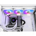 Система водяного охлаждения Thermalright Frozen Magic 360 ARGB V2 White (F-MAGIC-360-WH-ARGB-V2) / (LGA115X/1200/1700/2011/2066/FM1/FM2/FM2+/AM2/AM2+/AM3/AM3+/AM4/AM5) / 360mm / 3x120mm ARGB / White