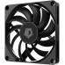 Вентилятор 80mm ID-Cooling NO-8010-PWM  80x80x10мм (120шт./кор, PWM, 4pin, черный, 800-3000об/мин) BOX