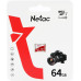 Micro SDXC 64 Gb Netac (NT02P500ECO-064G-S) (64 ГБ, класс 10, UHS-I (класс U1), чтение: 80 МБ/с)