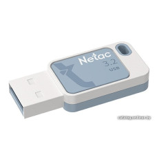 USB3.2 64Gb Netac UA31 (NT03UA31N-064G-32BL) USB 3.2 Type-A, пластик, без колпачка, белый