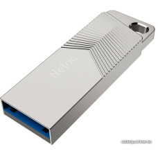 USB3.2 32Gb Netac UM1 (NT03UM1N-032G-32PN) USB 3.2 Type-A, металл, без колпачка, серебристый