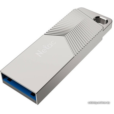USB3.2 32Gb Netac UM1 (NT03UM1N-032G-32PN) USB 3.2 Type-A, металл, без колпачка, серебристый