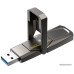 USB3.2 256Gb Netac US5 (NT03US5C-256G-32TA) USB 3.2 Gen 2 Type-A/Type-C (10 Гбит/сек), металл, с колпачком, серебристый