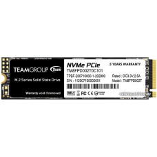 SSD M.2 2280 M PCI Express 3.0 x4 Team 2TB MP33 PRO (TM8FPD002T0C101) 3500/3000 MBps