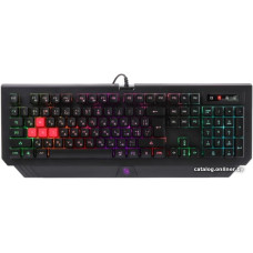 Клавиатура A4Tech Bloody B120N черный USB Multimedia for gamer LED (подставка для запястий) (B120N)