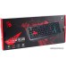 Клавиатура A4Tech Bloody B120N черный USB Multimedia for gamer LED (подставка для запястий) (B120N)
