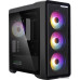 Корпус MicroATX Без БП Zalman M3 Plus RGB (Tempered Glass, 2xUSB 2.0, 1xUSB-A 3.2 5Гбит/с, 4x120mm FAN с контроллером вращения, HD Audio+Mic, VGA MAX 330mm, CPU MAX 165mm, пылевые фильтры) Black