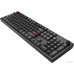 Клавиатура Montech MKey Darkness (MK105DR) / игровая / механическая / Gateron G Pro 2.0 Red - линейные свитчи 45гр. / пластик - PBT / MDA профиль кейкапов / регулируемая RGB (18 режимов) / подключение USB-A / тихий клик / 107 клавиш (полноразмерная)